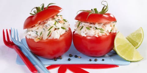 Tomates Farcies au Crabe