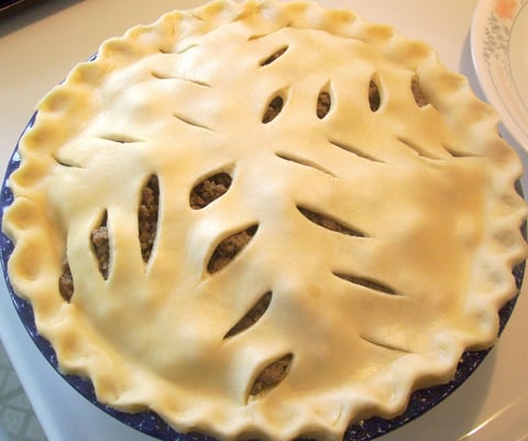 Tourtière Simple à la Jean-Daniel