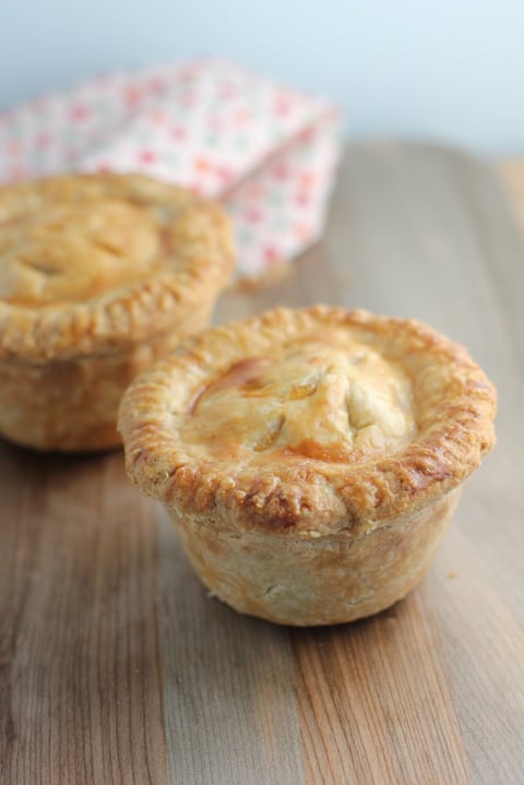Tourtière au Porc et aux Champignons