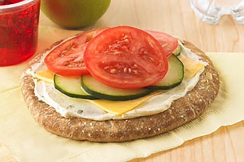 Pita Pizza aux Légumes