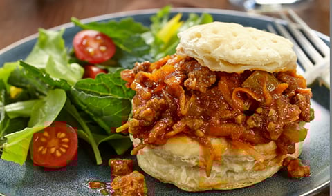 Vol-au-vent au Bœuf Haché en Sauce