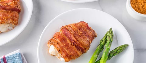 AIGLEFIN ENVELOPPÉ DE BACON
