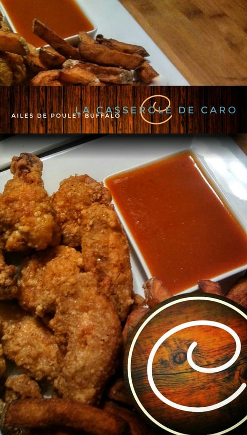 Ailes de Poulet Buffalo de Caro