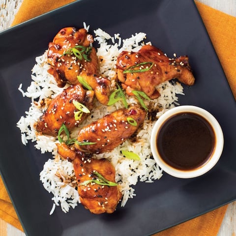 Ailes de Poulet Sucrées et Épicées