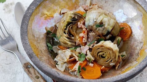 Artichauts en Barigoule
