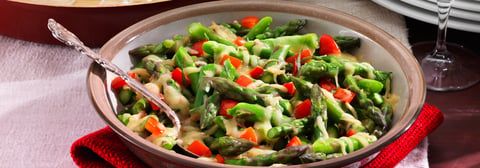 Asperges avec de L’oka