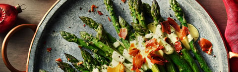 Asperges Rôties et Croustilles de Prosciutto