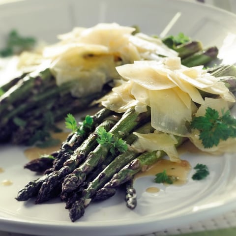 ASPERGES TIÈDES AU LOUIS D'OR
