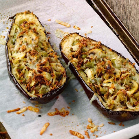 Aubergine Farcie à L'italienne