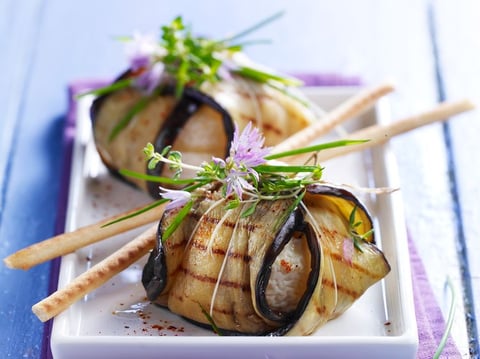 Aubergine Farcie au Chèvre