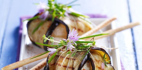 Aubergine Farcie au Chèvre