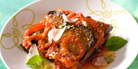 Aubergines à la Parmesane