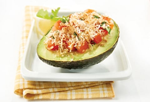 Avocats grillées à la provençale