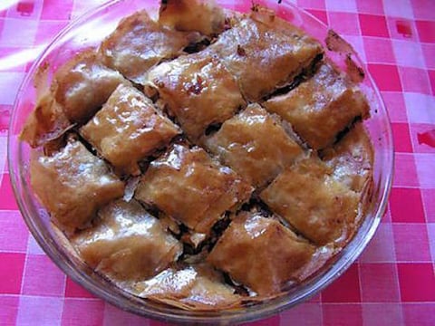 Baklava Léger aux Pommes