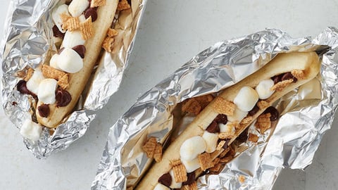 Banane au Chocolat Grillé