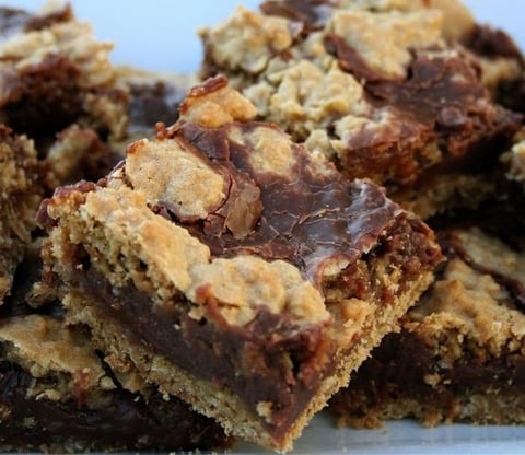 Barre à L’avoine et au Fudge (style Starbucks)