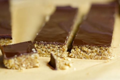 Barres Chocolatées Super Healthy aux Noix