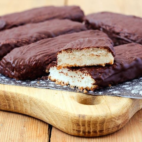Barres de Chocolat à la Noix de Coco