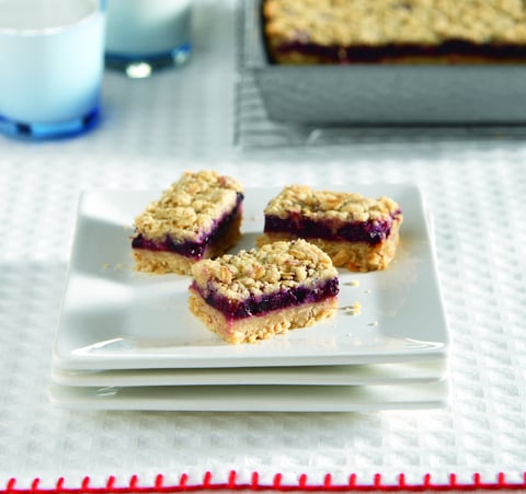 Barres Streusel aux Baies