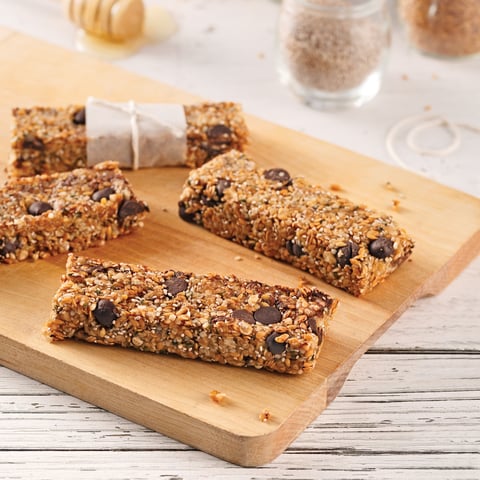 Barres Tendres au Chia et Chocolat