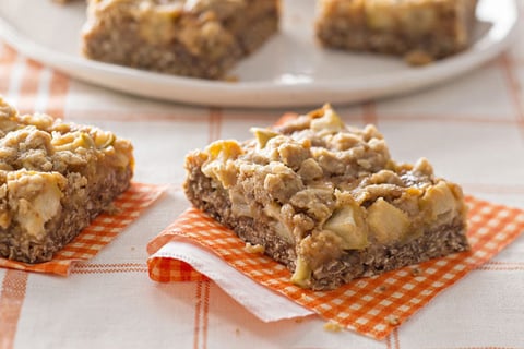 Bars Caramel Croustade aux Pommes