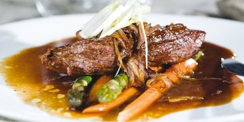 Bavette de Boeuf, Sauce à L'échalote
