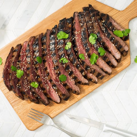 Bavette Marinée et Grillée