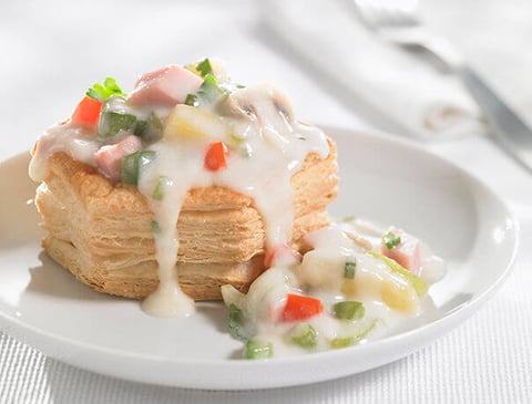 Béchamel aux Petits Légumes