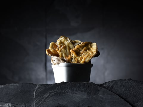 Beignets D’aubergine au Parmesan