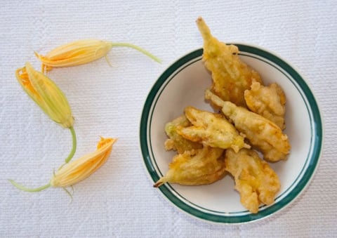 BEIGNETS DE FLEURS DE COURGE