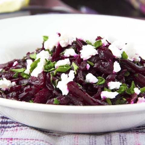 Betteraves au Chèvre Frais