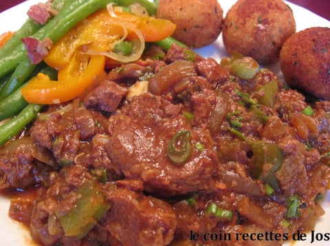 BIFTECK À LA CAJUN (MIJOTEUSE)