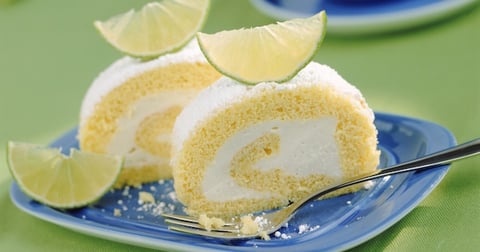 Biscuit Roulé à la Crème de Citron
