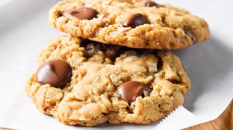 Biscuits à L'avoine et aux Pépites de Chocolat