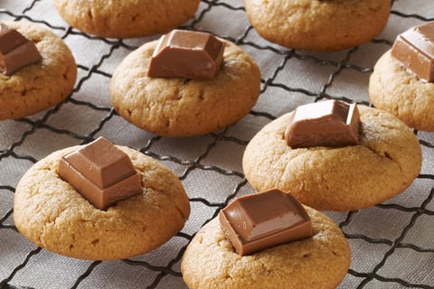 Biscuits au Beurre D'arachide et au Chocolat