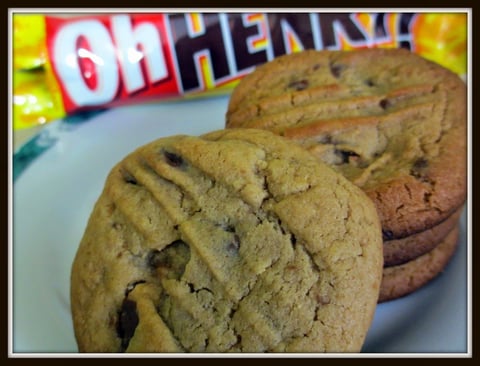 Biscuits au Beurre D'arachide et aux Oh Henry!