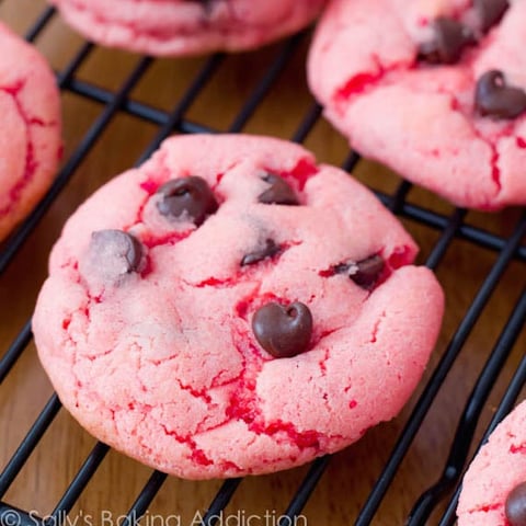 Biscuits au Chocolat aux Fraises Chip