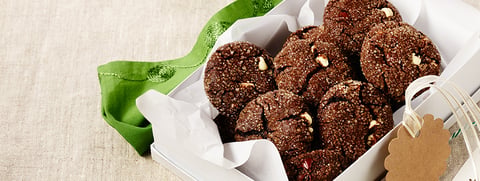 BISCUITS AU CHOCOLAT ET À LA MENTHE