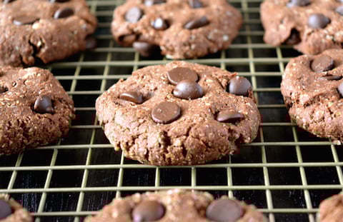 Biscuits au Sarrasin Double-Chocolat