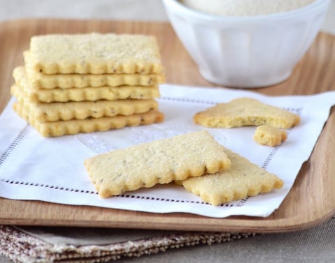 Biscuits au Sucre Blond, Huile D’olive et Anis