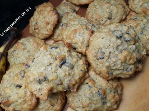 BISCUITS AUX BANANES, GRUAU ET CHOCOLAT
