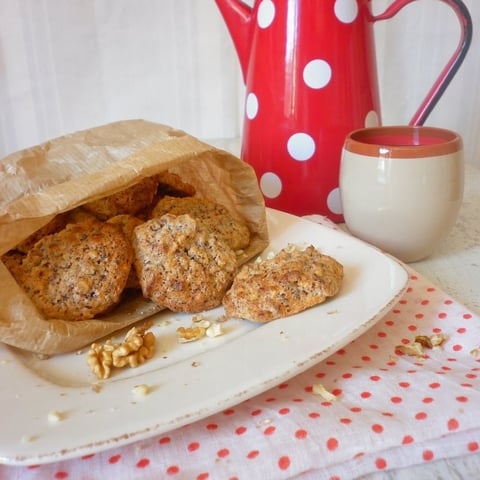 Biscuits Sans Gluten aux Noix Façon Macaron