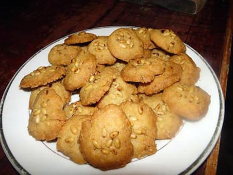 Biscuits aux Pignons Sans Gluten