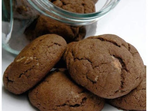 Biscuits Brownies aux Bananes et Chocolat