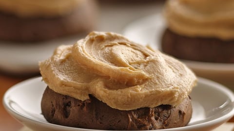 Biscuits Chocolat et Beurre D’arachide à Base de Mélange à Gâteau