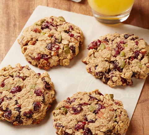 Biscuits Déjeuner à L'orange Tropicana et aux Amandes