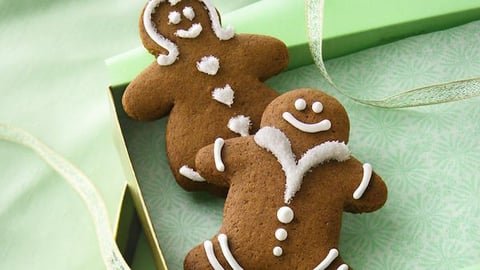 Biscuits en Pain D'épice avec Glace Royale