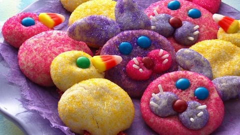 Biscuits Lapins et Poussins de Pâques