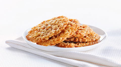 Biscuits Minces à L'avoine
