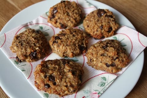 Biscuits Moelleux Banane Amande (sans sucre)